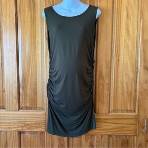 Fitted maternity tank dress
